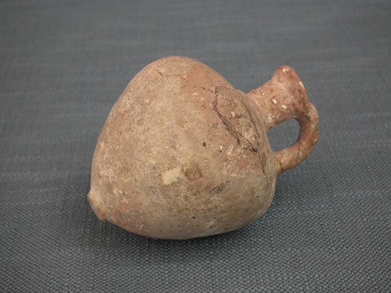 Ancient Holy Land ca. 1000 BC Terracotta Pottery Perfume Flagon