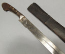 ANTIQUE, CENTRAL ASIAN, ISLAMIC SWORD SHASHKA, 18th-19th century