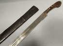 ANTIQUE, CENTRAL ASIAN, ISLAMIC SWORD SHASHKA, 18th-19th century