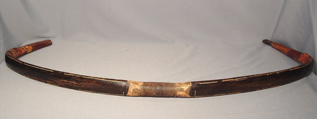 Antique Chinese 18th century Huge Composite Bow