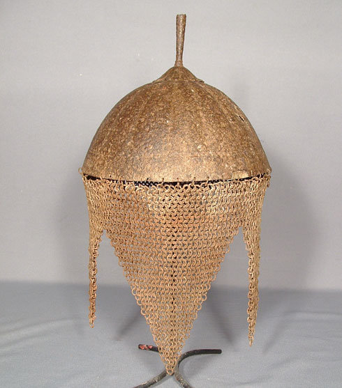 AANTIQUE INDO PERSIAN HELMET KULAH KHUD, 18th century