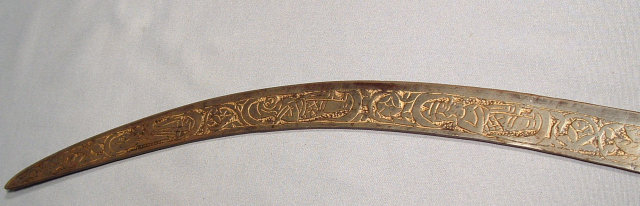 ANTIQUE INDO PERSIAN HUNTING SWORD, 19th century