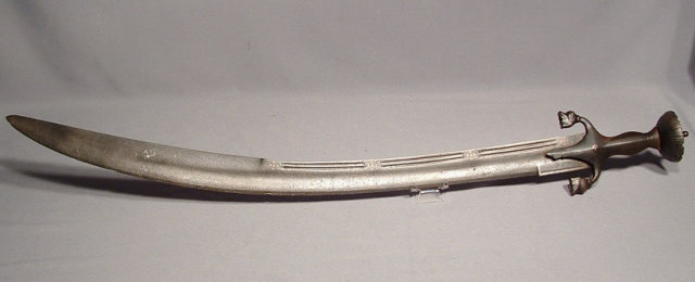 Antique Indo Persian Mughal Sword 17th century Pulouar