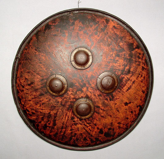 ANTIQUE INDO PERSIAN SHIELD SIPAR DHAL, 18th