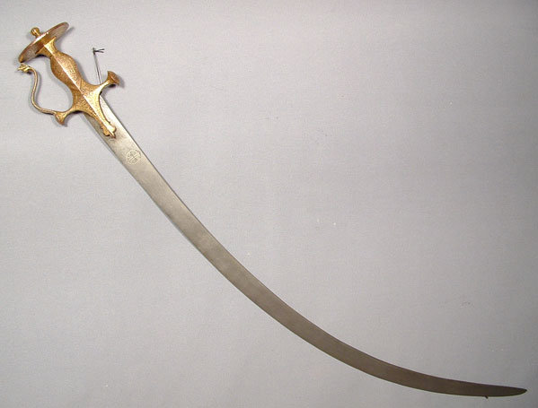 ANTIQUE INDO PERSIAN TULWAR SWORD SHAMSHIR, 18th century