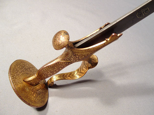 ANTIQUE INDO PERSIAN TULWAR SWORD SHAMSHIR, 18th century