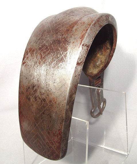 Antique Japanese Samurai Armor Stirrup Abumi