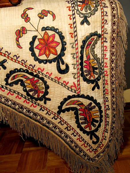 Antique Islamic Bukhara Uzbek Saddle Cover