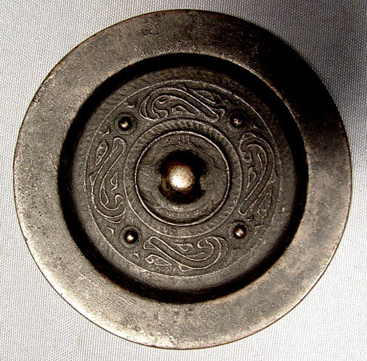 Antique Chinese Bronze Mirror Han Dynasty