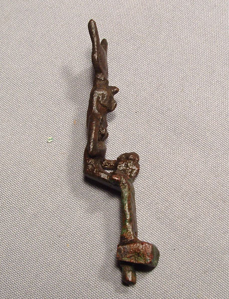Ancient Egyptian Bronze Figure of Isis With