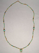 Ancient Egyptian Necklace Scarab & Beads