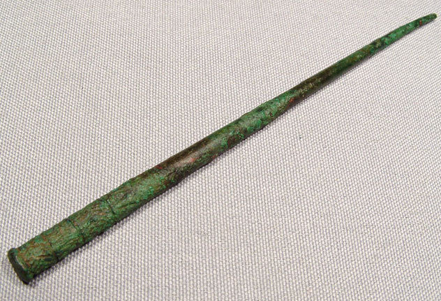 Ancient Luristan Bronze Pin, 12th -8th century BC