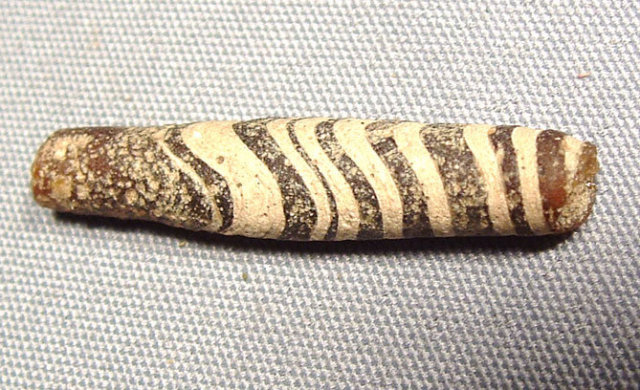 Ancient Persian Tube Glass Bead 4th-3trd century B.C