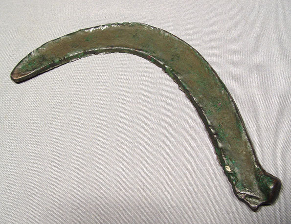 Ritual Celtic Bronze Sickle Hallstatt Culture (800 to 475BC)