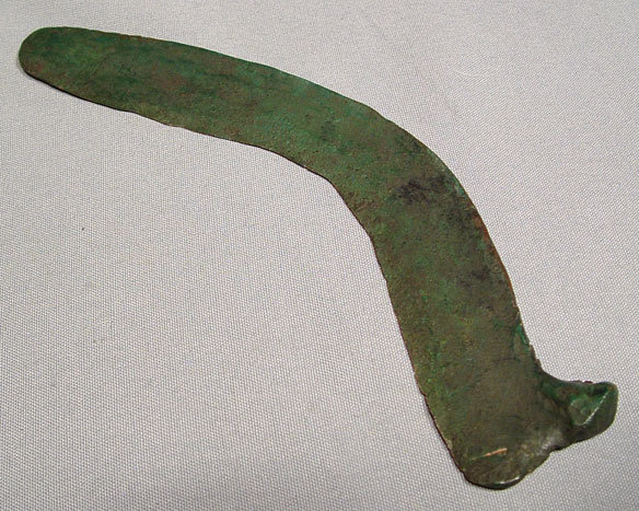 Ritual Celtic Bronze Sickle, Hallstatt Culture