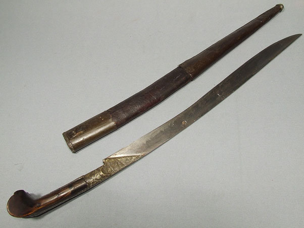 Ottoman Islamic Turkish Sword Yatagan, 18th - 19th century