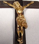 Antique Spanish Crucifix, Baroque, 17th Century