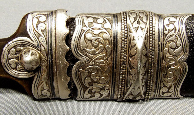 Antique Cossack Russian Sword Kindjal, 19th century