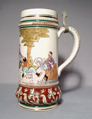 Antique Beer Stein Matthias Girmscheid, 19th century