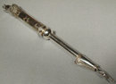 Antique Imperial Russian Silver Jewish Torah Pointer, 19th c