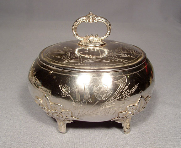 SOLD Antique Imperial Russian Silver Jewish Etrog Box