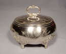 SOLD Antique Imperial Russian Silver Jewish Etrog Box