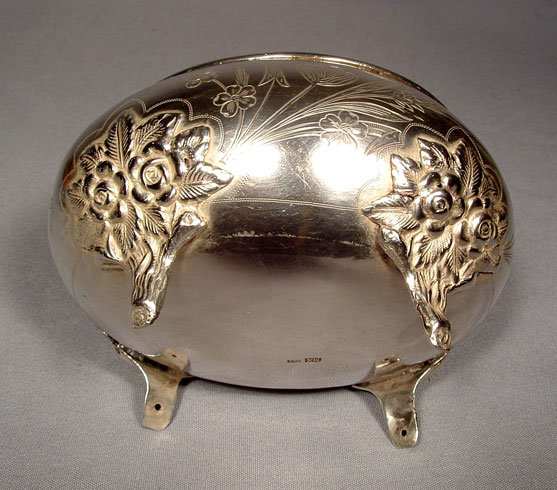 SOLD Antique Imperial Russian Silver Jewish Etrog Box