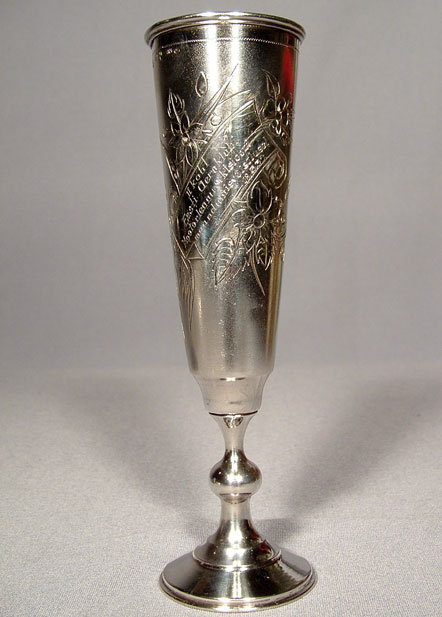 Antique Imperial Russian Silver Goblet