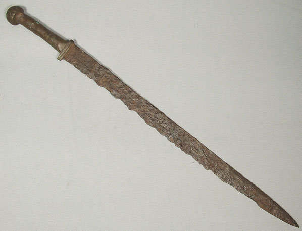 Ancient Germanic Sword Sax Seax 5th - 7th century A.D.