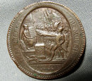 Antique 18th century Medal French Revolution