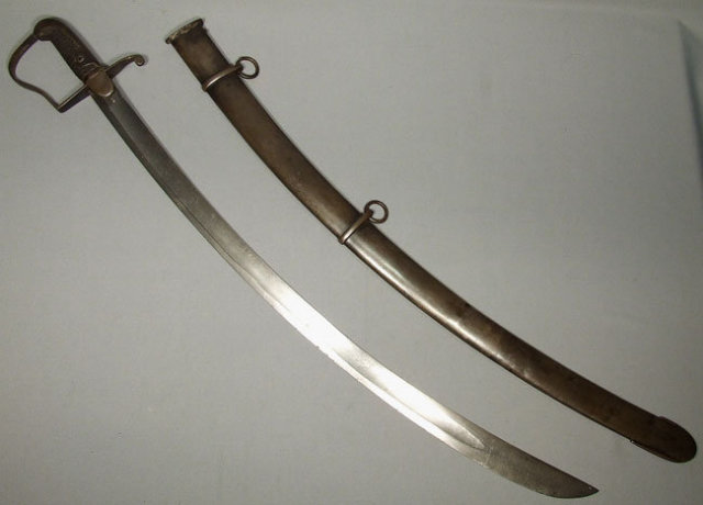 Antique British Napoleonic sword 1796 Pattern