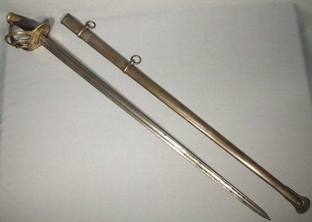 Antique French Heavy cavalry Cuirassier's / Dragoons Sword