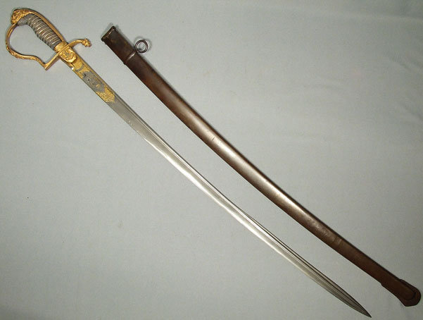 Superb Antique German Saxon Sword