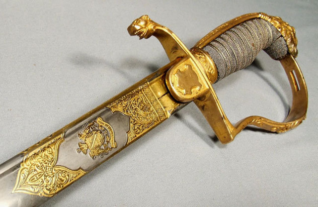 Superb Antique German Saxon Sword