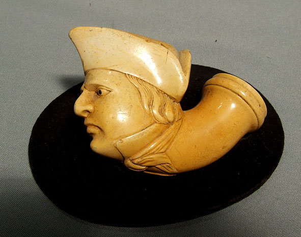 Antique Napoleonic Pipe Head of Napoleon