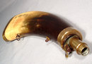 Antique Gun Powder Horn Flask