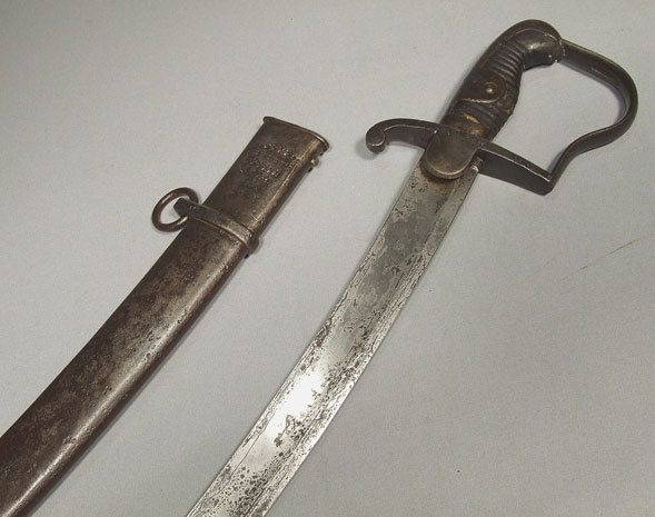 Antique Napoleonic German Prussian Cavalry Sword Blucher