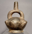 Ancient Pre Columbian Chimu Vessel, 850 -1450 AD
