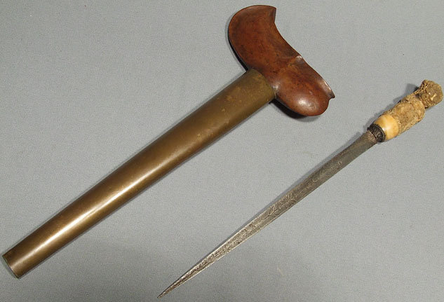 Antique Indonesian Sword Kris Dagger Keris