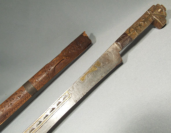 Antique Islamic Sword Moroccan Flyssa