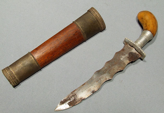 Antique Philippines Dagger Philippine Islamic Knife Punal
