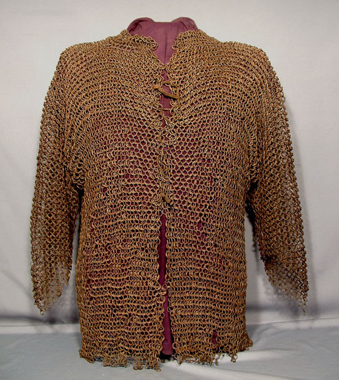 Antique Turkish Ottoman Islamic Chain Mail Armor Armour 16th century
