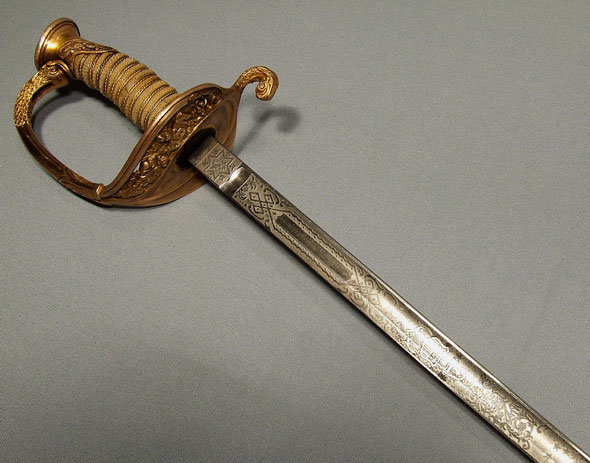 Antique American Naval Sword Pattern 1852