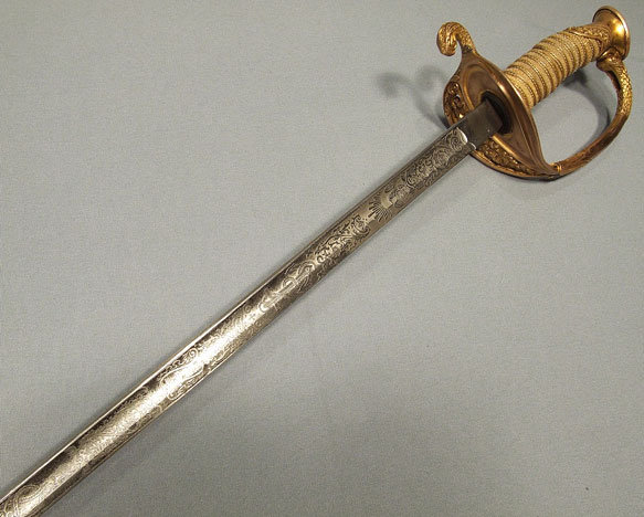 Antique American Naval Sword Pattern 1852