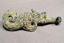Antique Chinese Han Dynasty Bronze Belt Hook