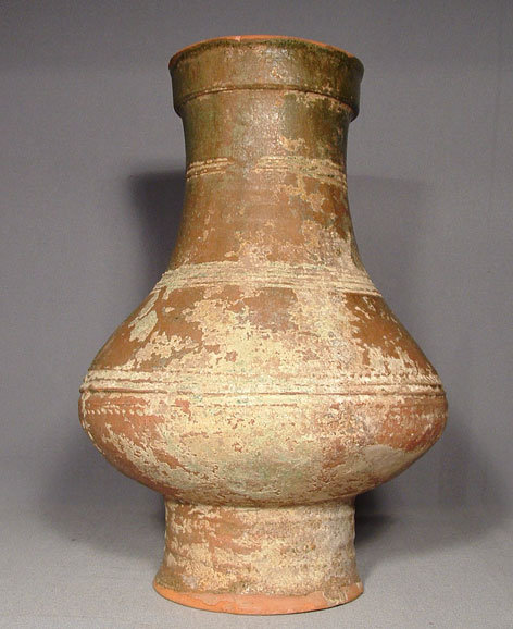 SOLD Antique Chinese Han Dynasty Ceramic Hu
