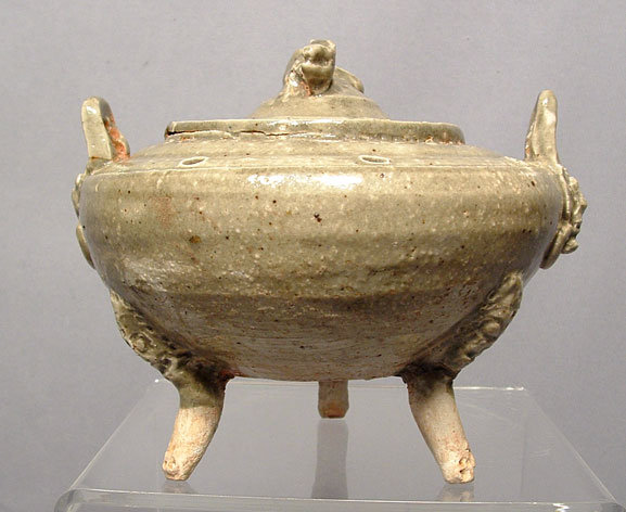 Antique Chinese Liao Dynasty Celadon Censer
