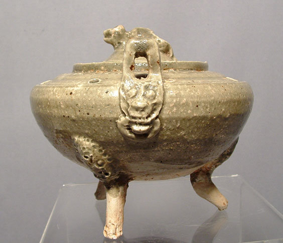 Antique Chinese Liao Dynasty Celadon Censer