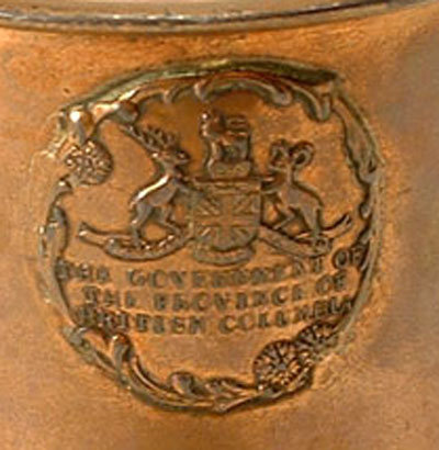 ANTIQUE CANADIAN SOUVENIR CUP VICTORIA BC