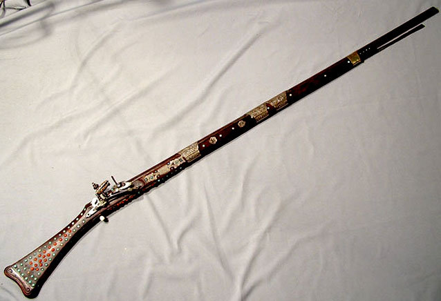 Antique Gun Turkish Ottoman Islamic Flintlock